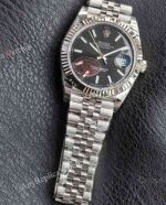 VS Factory Rolex Datejust 41mm 3235 Movement Black Face SS Jubilee Band Watch